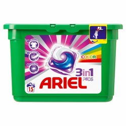 Ariel kapsułki żel do prania kolor 11 szt. 3W1