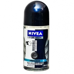 NIVEA FOR MEN INVISIBLE POWER antyperspirant roll on 50ml