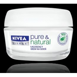 NIVEA Pure & Natural krem łagodzący na dzień
