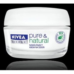NIVEA Pure & Natural krem nawilżający na dzień
