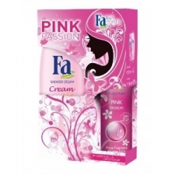 Fa Pink Passion zestaw damski 2 el deo+żel p/prysznic
